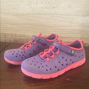 Stride Rite Purple and Pink Water Shoes - perfect for camp